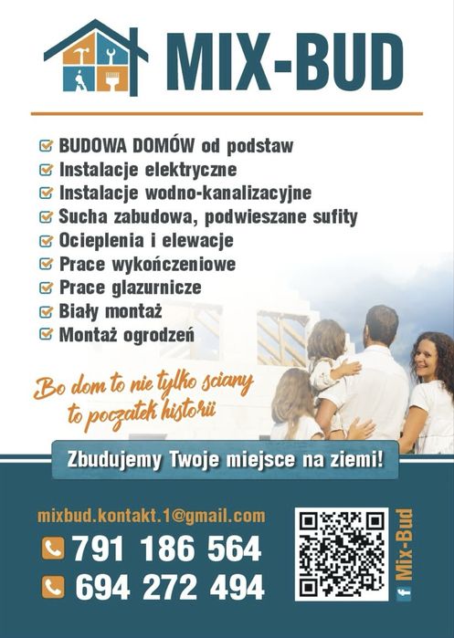 Szukasz rzetelnego i uczciwego wykonawcy ? Zadzwon do nas !