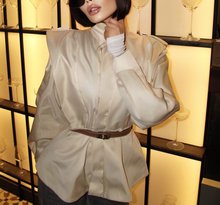 Мини тренч S-xs