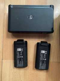 DJI mini Hub + dwie baterie, etui, kontroler