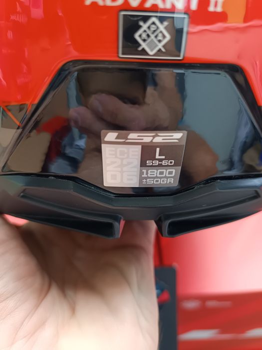 Kask motocyklowy LS2 FF910 ADVANT II ASTRAL RED.