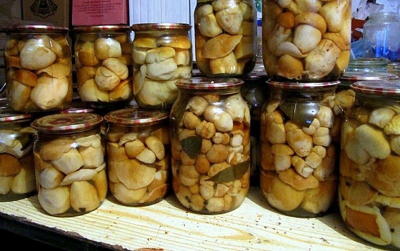 гриби мариновані