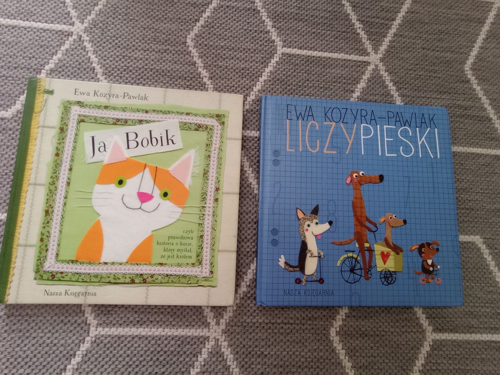 Książki "Ja Bobik" oraz "Liczypieski" Ewa Kozyra-Pawlak