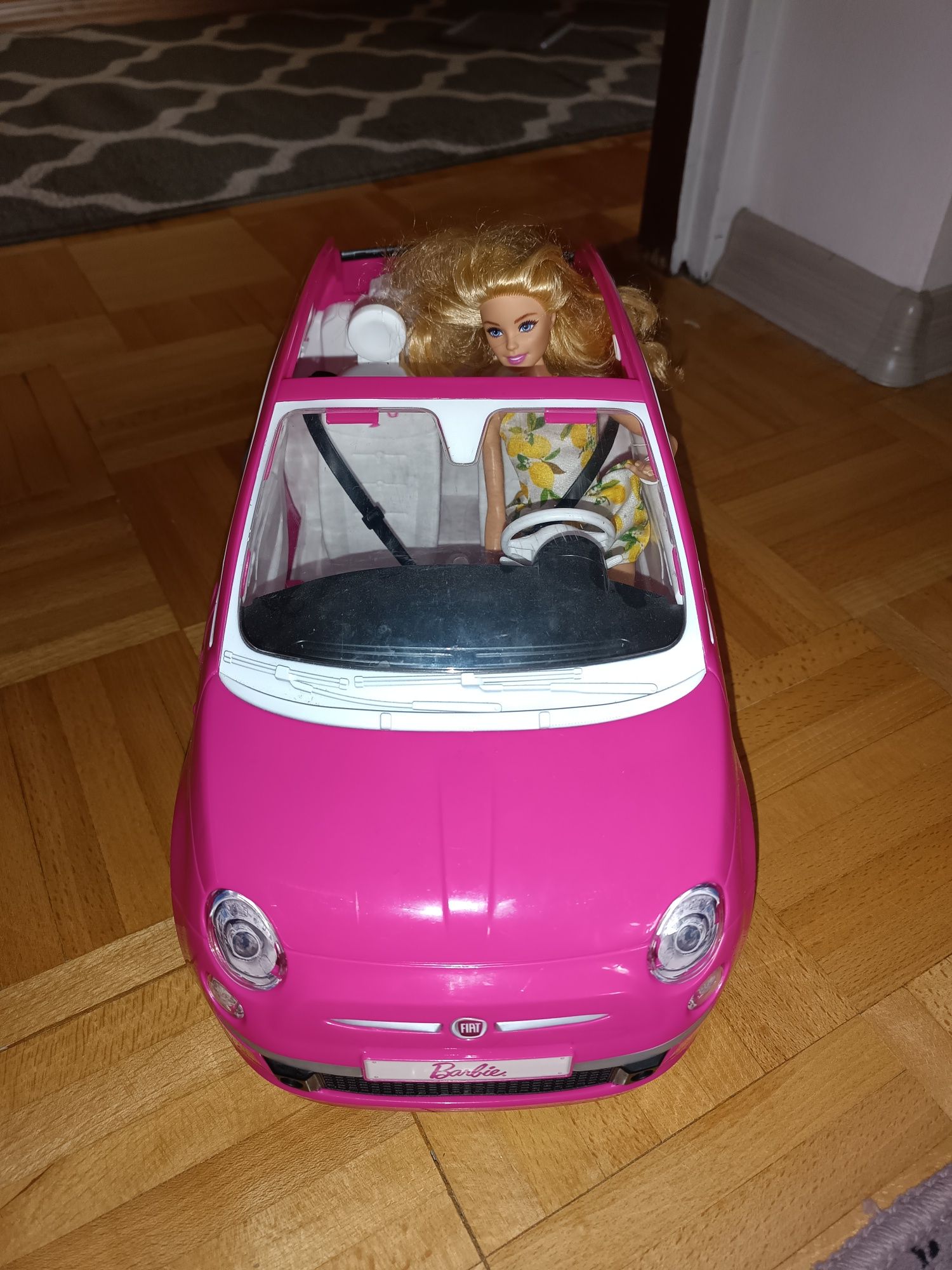 Barbie Lalka Fiat 500 GXR57