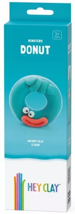 Hey Clay. Potwory. Donut. TM Toys