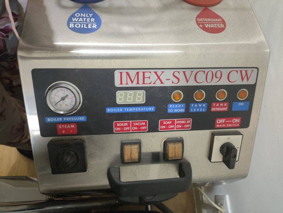 Máquina a Vapor / aspirador