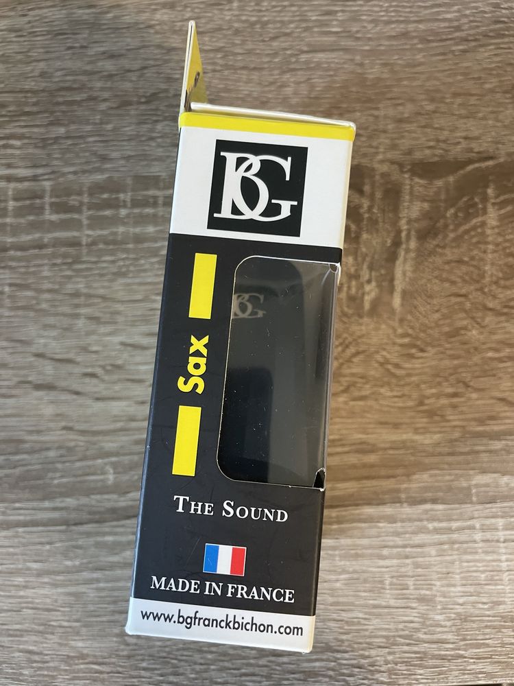 Kalmra i nakladka do saksofonu marki BG L12 ALTO STANDARD