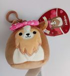 Brelok squishmallows Walentynki piesek Andres