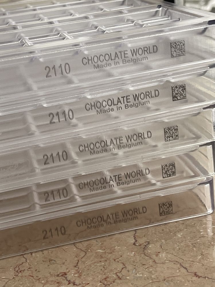 Форма для класичної плитки шоколаду Chocolate World Бельгія