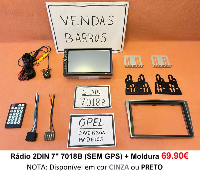 Rádio 2DIN OPEL • Astra • Corsa • Vectra • Zafira • Meriva • Android