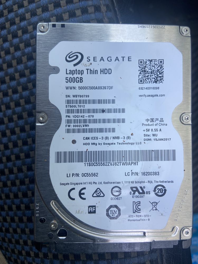 Seagate 500GB 2,5