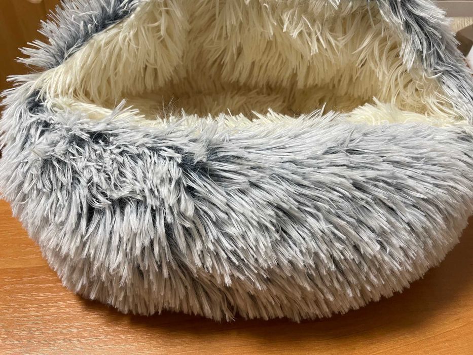Cieplutkie legowisko dla małego psa/ kota 40 cm - nowe