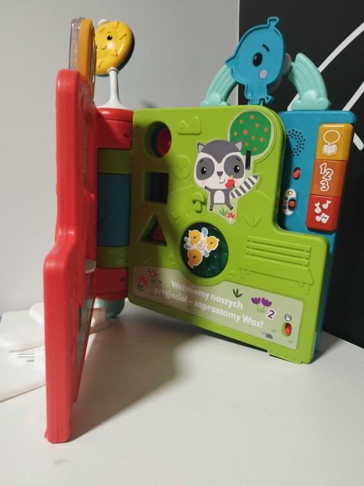 Książka edukacyjna Fisher Price.