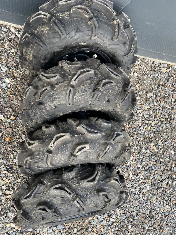 Koła felgi ITP 4x110 grizzly kvf 750 linhai maxxis zilla opony nowe