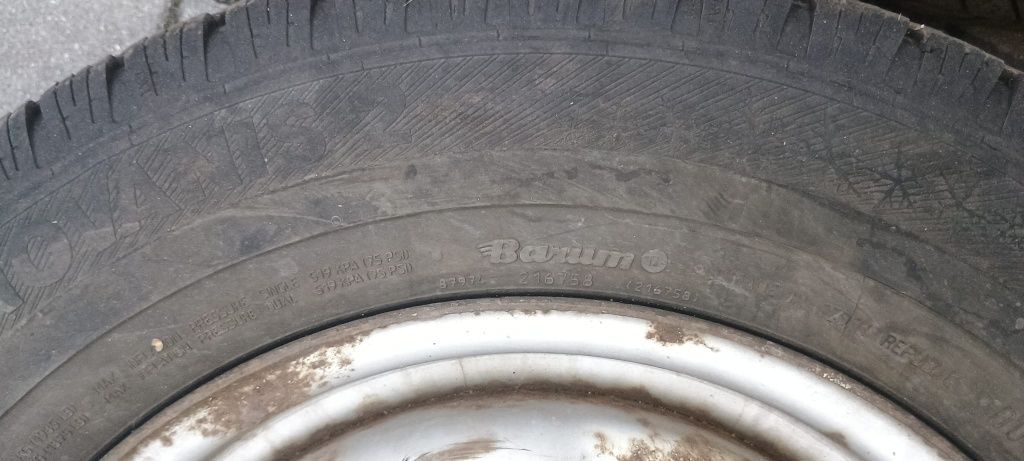 Opony z felgami  Barum zimowe 195/70 R 15 C