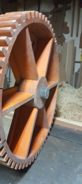 Koło zębate drewniane