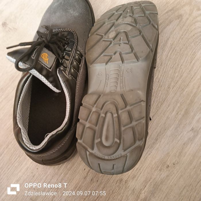 Buty robocze z kapą (blachą)