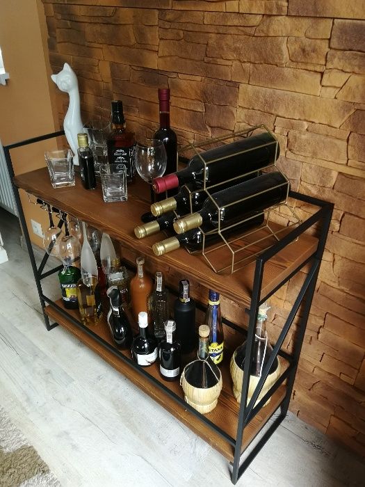 Barek na alkohol STARE DREWNO Loft Rustic Retro HandMade