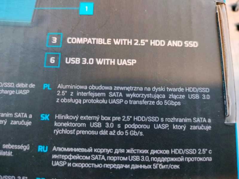 Obudowa dysku Ssd / Hdd  Natec