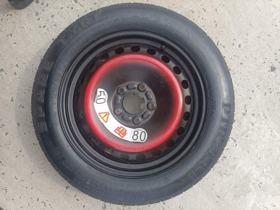 Докатка запаска Опель Зефіра В,Астра Н Zefira Vectra 5×110 R16