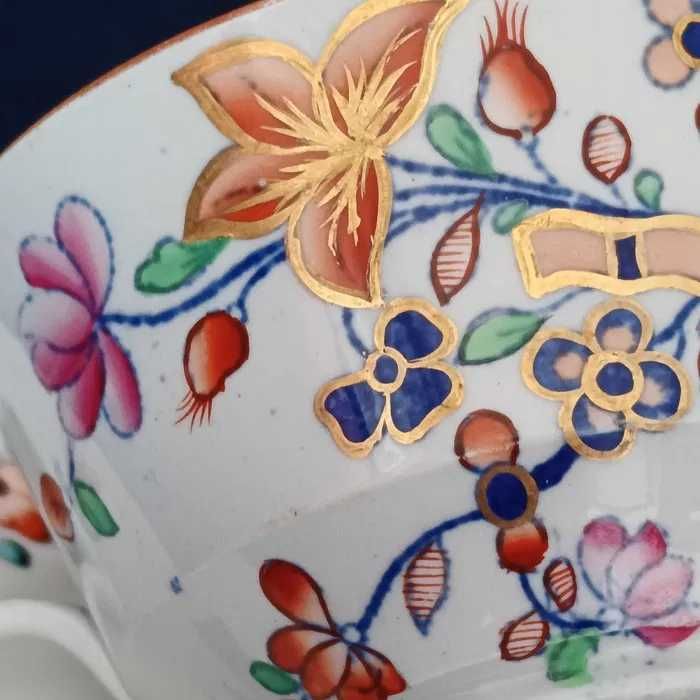WIELKA**filiżanka MUZEALNA Whitefriargate porcelana SPODE 1875_