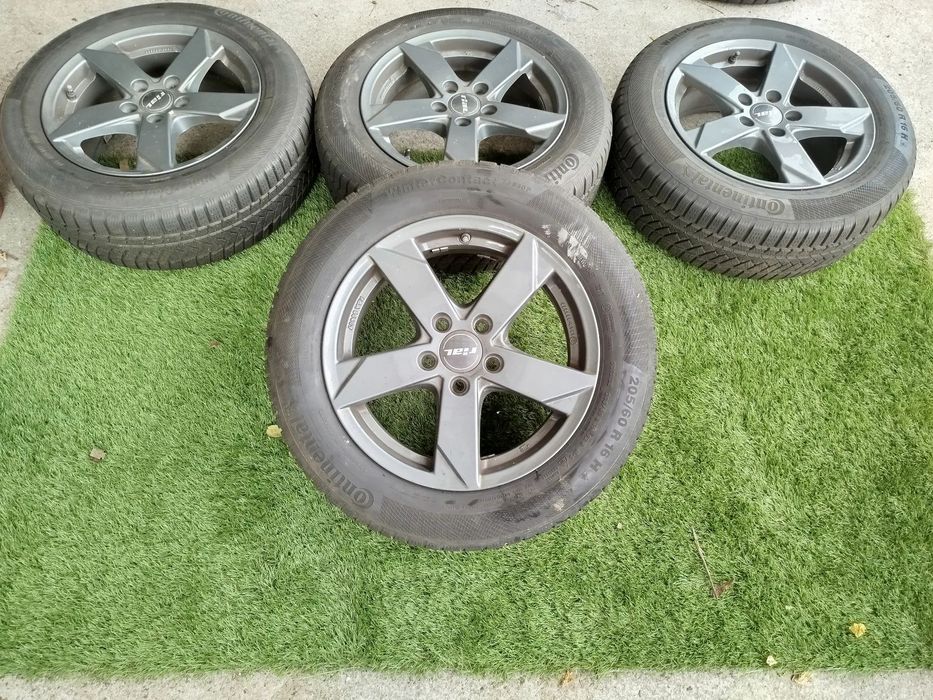 Koła VW AUDI SEAT SKODE 5x112 6,5jx16&quot; Continental TS850p 205/60R16 92H