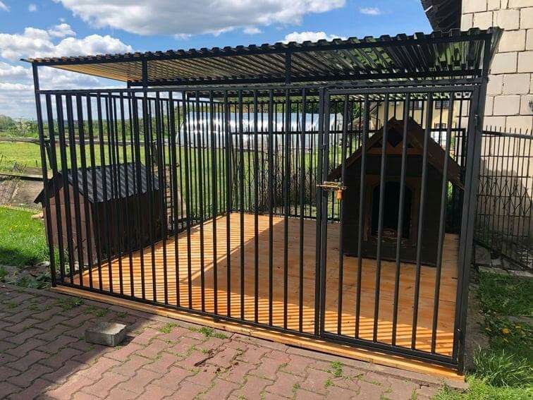 Kojec dla psa 3x2m, solidnie wykonany.