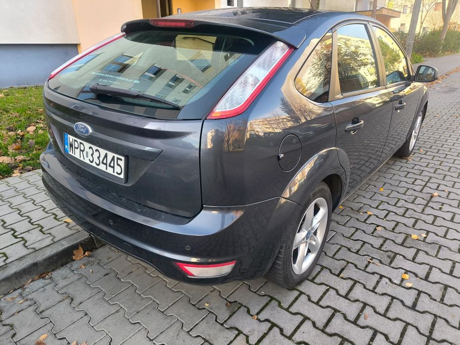 Ford Focus Hatchback MK2, salon Polska, benzyna, czujniki parkowania, nowy akum.