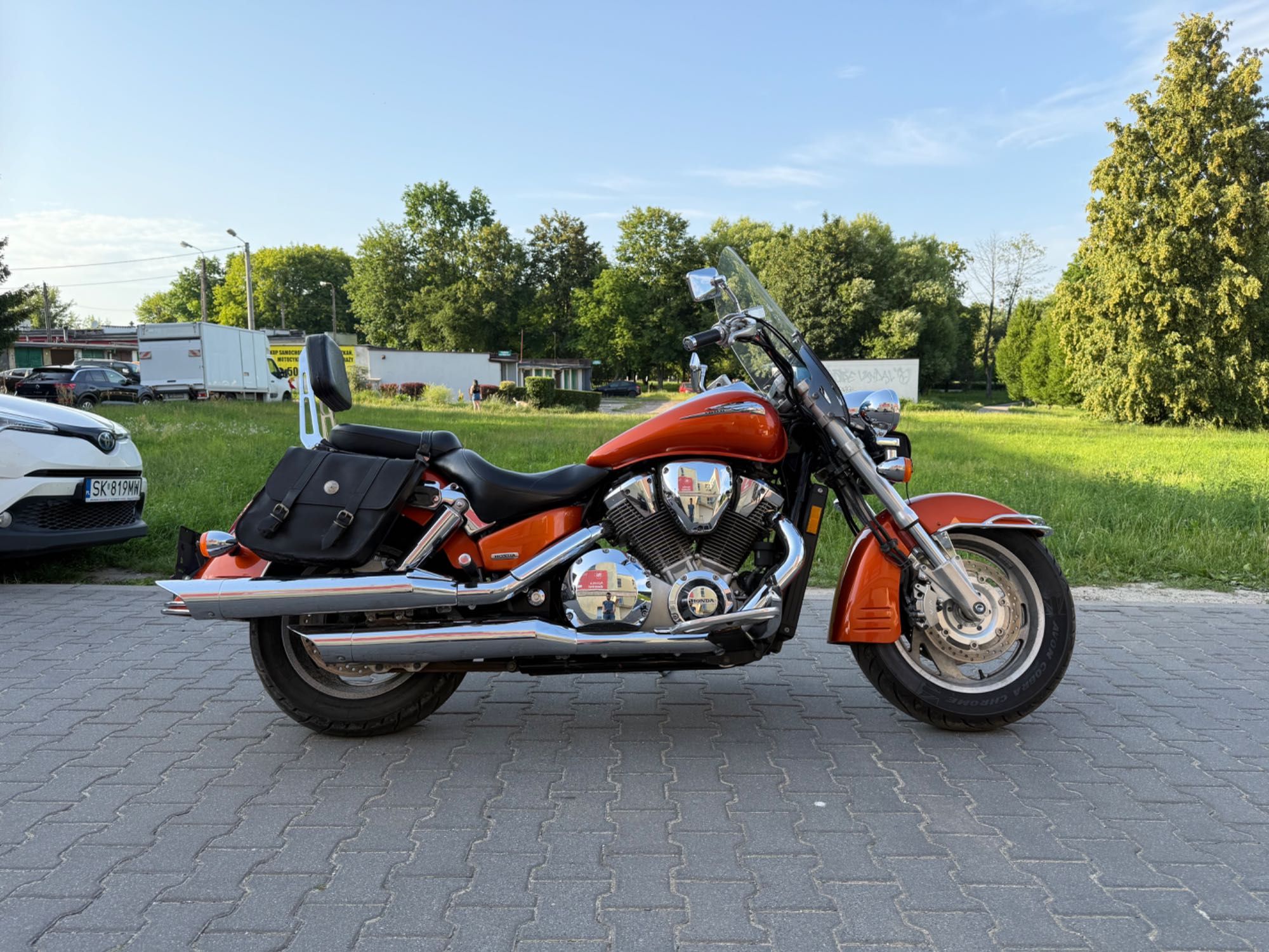 Honda VTX1800 12 tys mil. Ponadprzeciętny stan Choppera.
