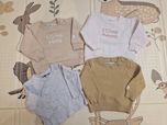 Zestaw bluzy + sweter 62