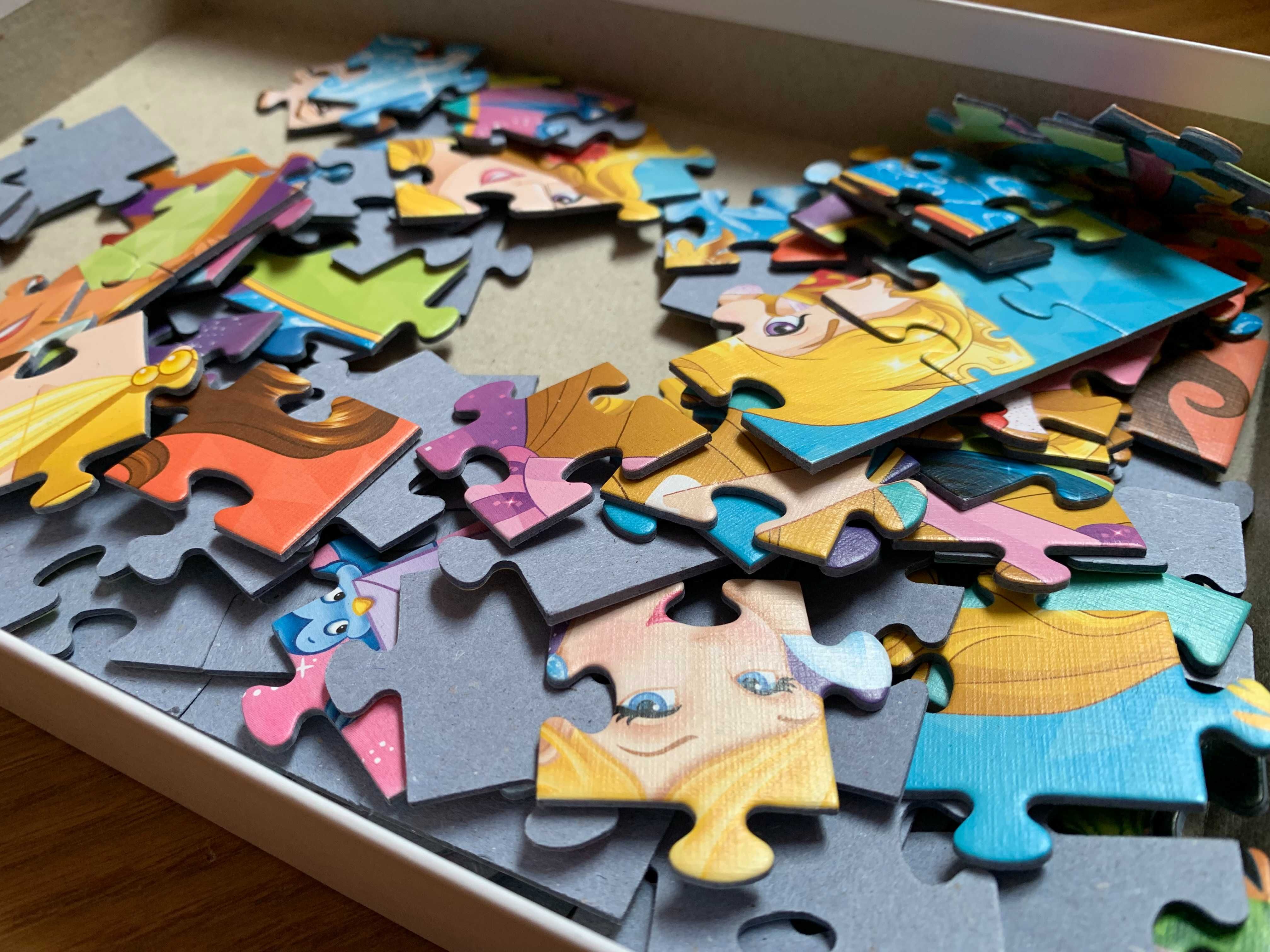 Puzzle JAK NOWE! Trefl Księżniczki Zaczarowana Melodia Disney 16419