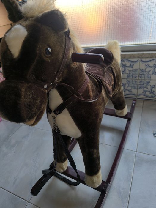 Cavalo de balanço - Homcom