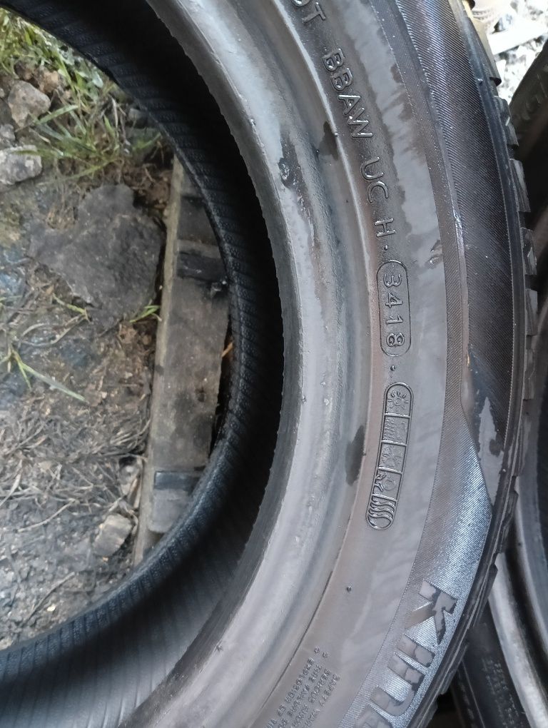 Sprzedam opony używane wielosezon, całoroczne 195/55/15 Hankook