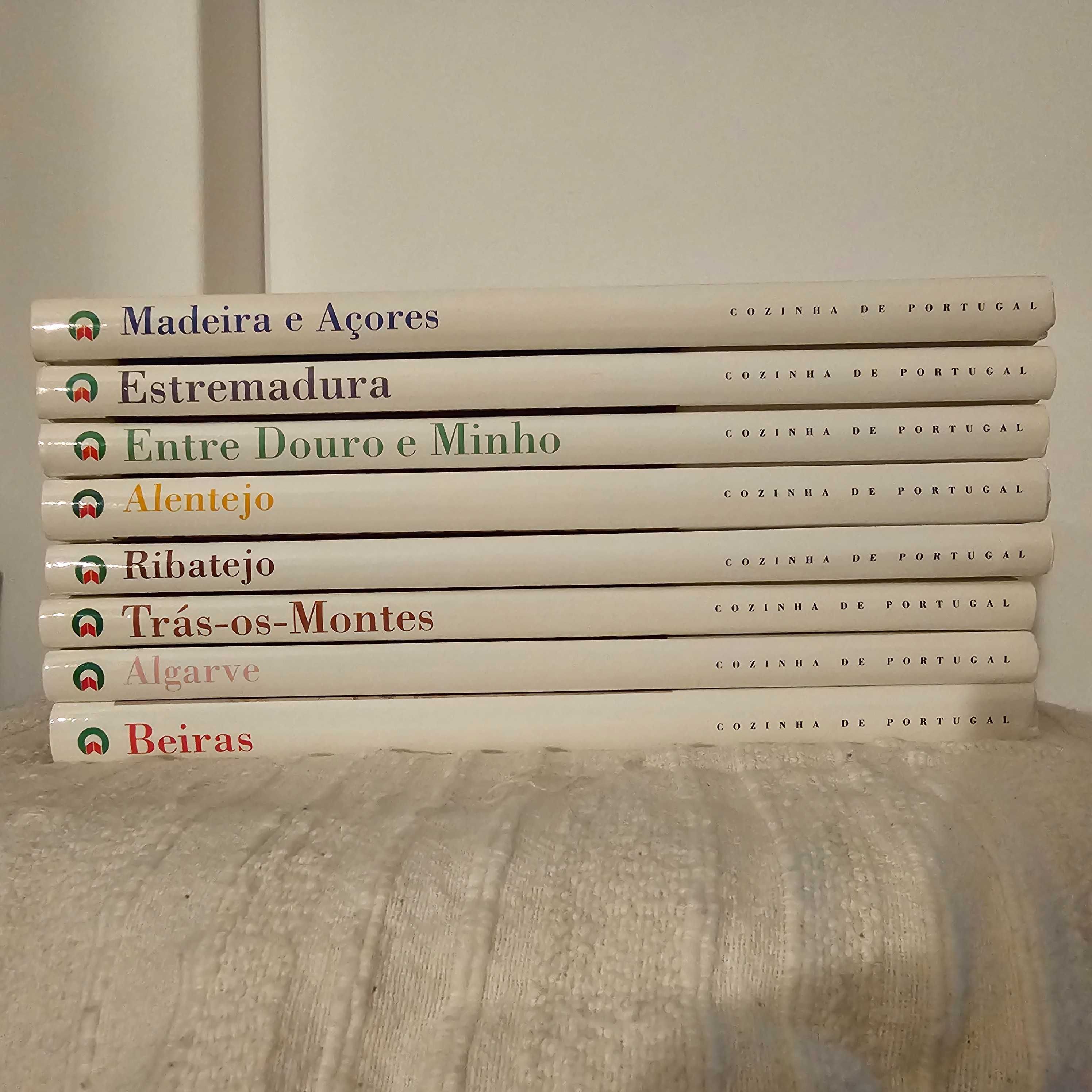 Livros de Culinária - Cozinha de Portugal - 8 Volumes