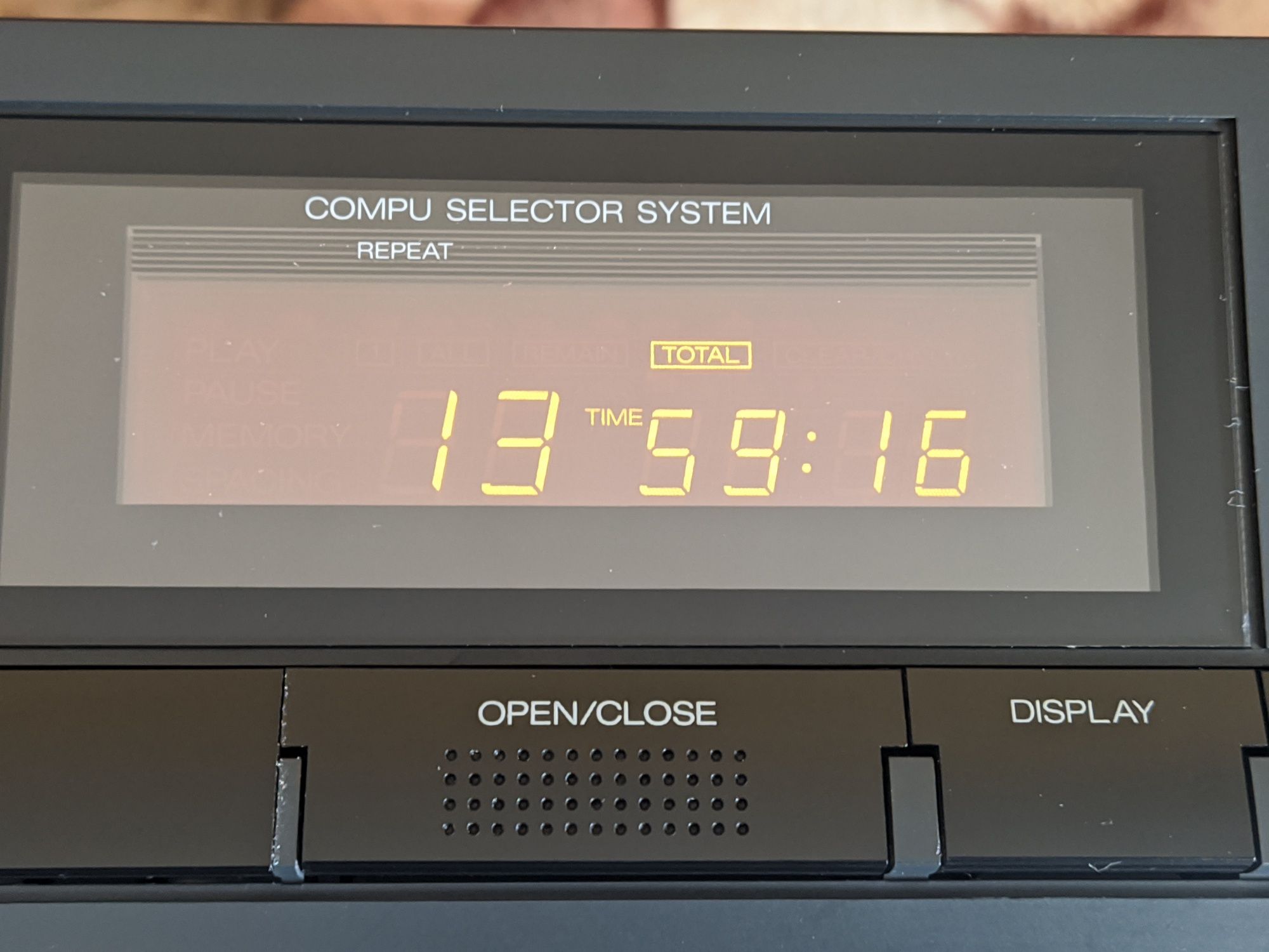 Sansui CD-V1000 CD player
