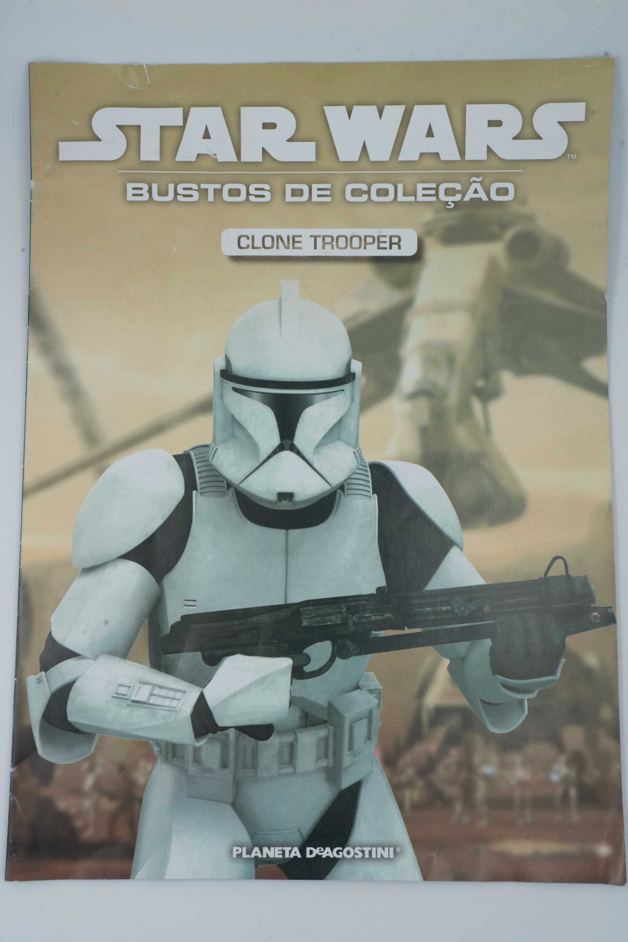 Busto Clone Trooper   Star Wars - Planeta Diagostini