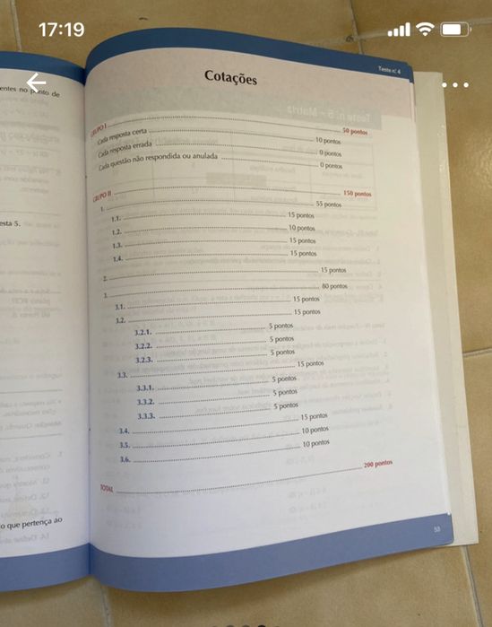 Caderno de atividades de Matemática A Expoente 10