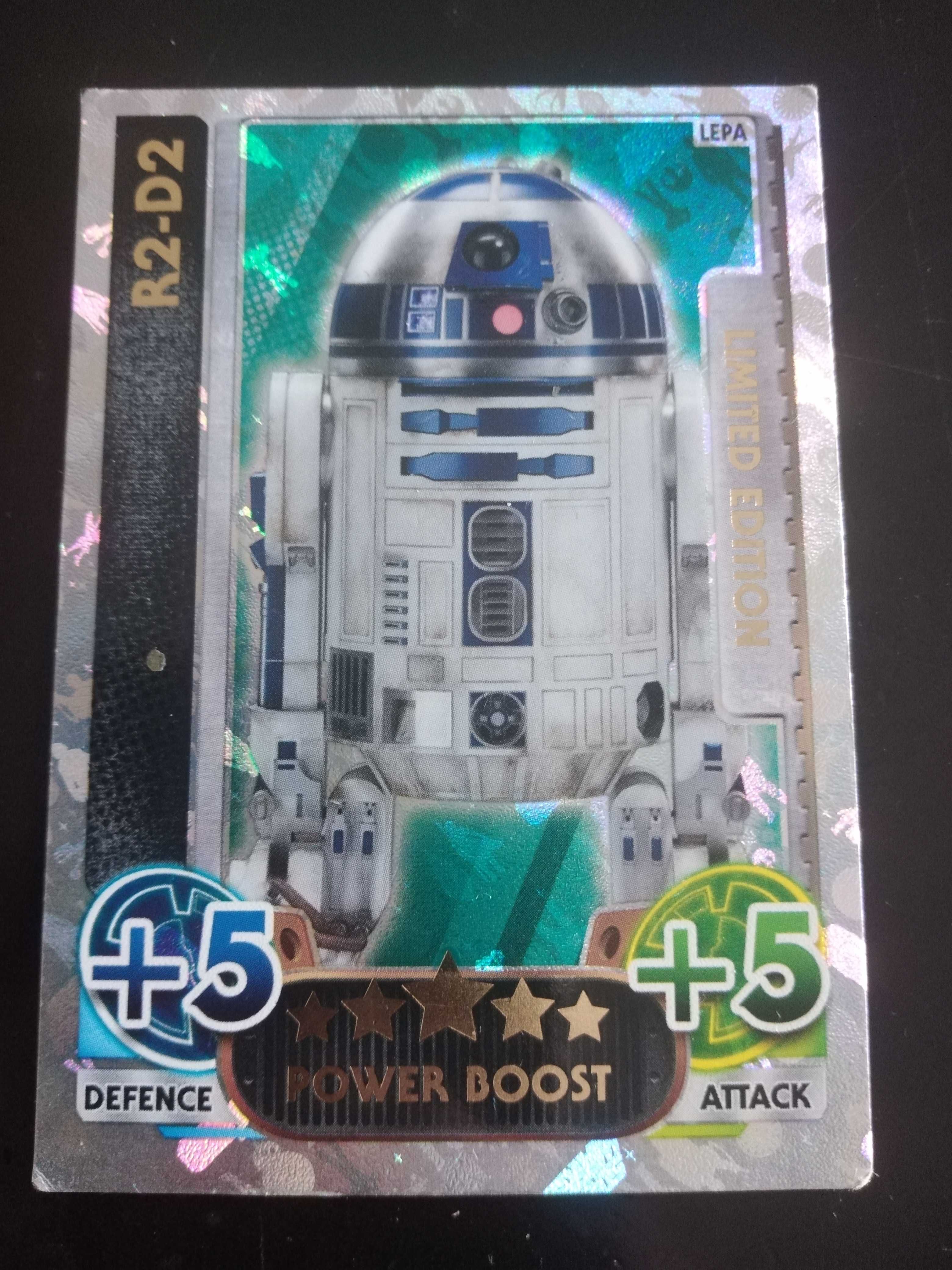 Karta Star Wars force attax R2-D2 Limited edition