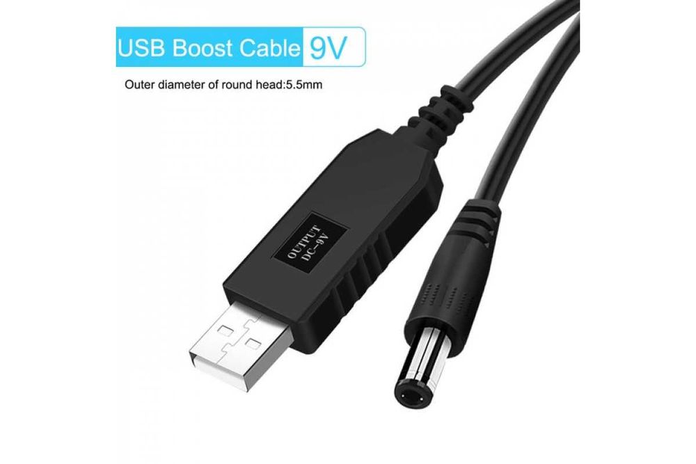 Кабель для живлення роутера з 5V на 9V