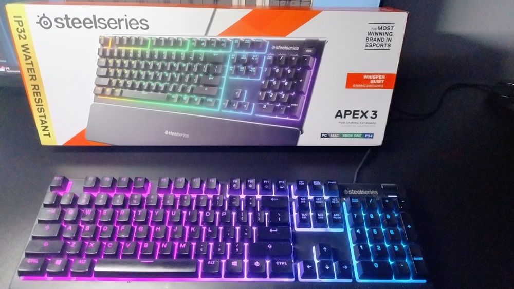 Klawiatura steelsedies Apex 3