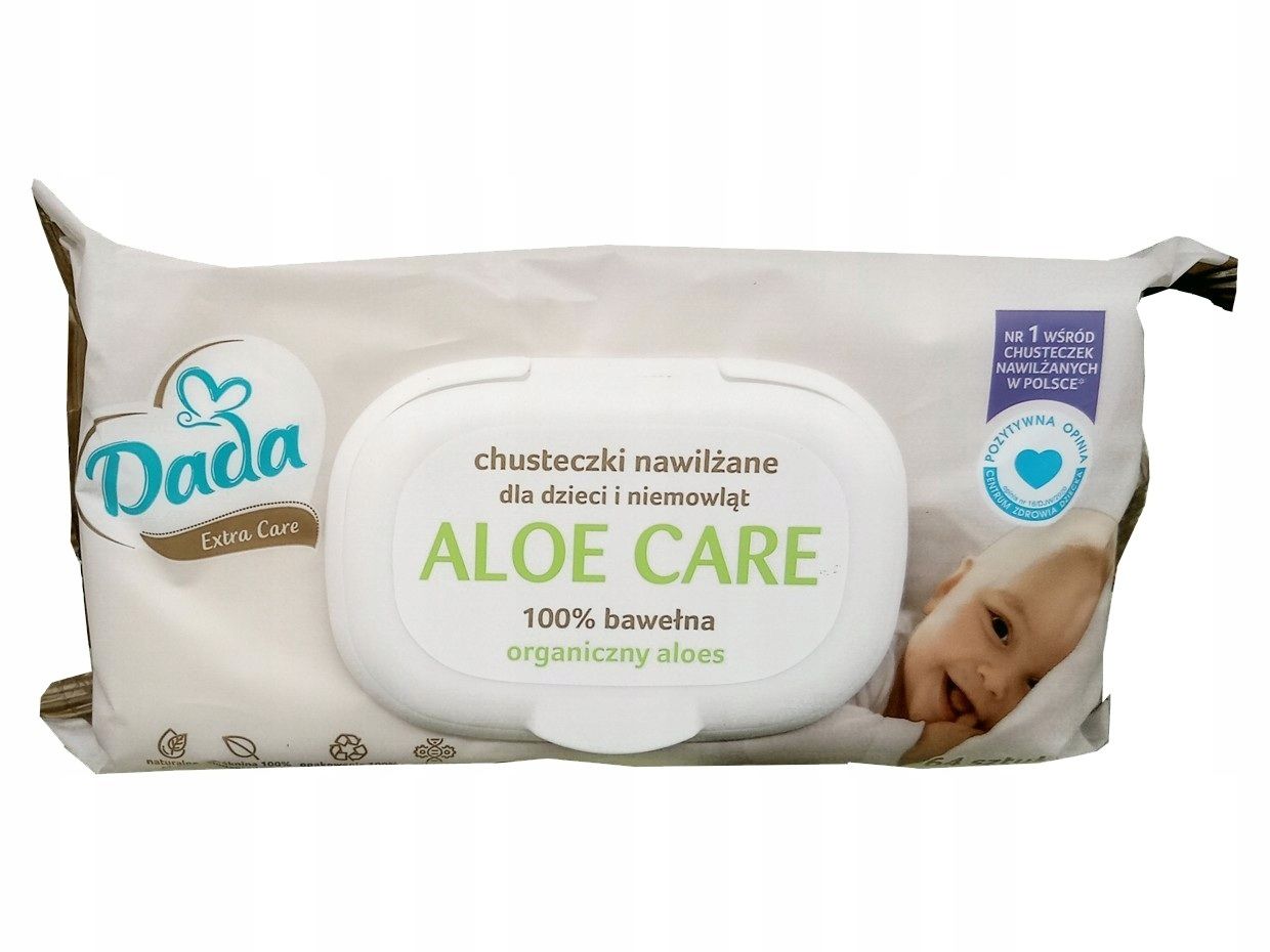 Chusteczki nawilżane Dada Extra Care - Aloe Care