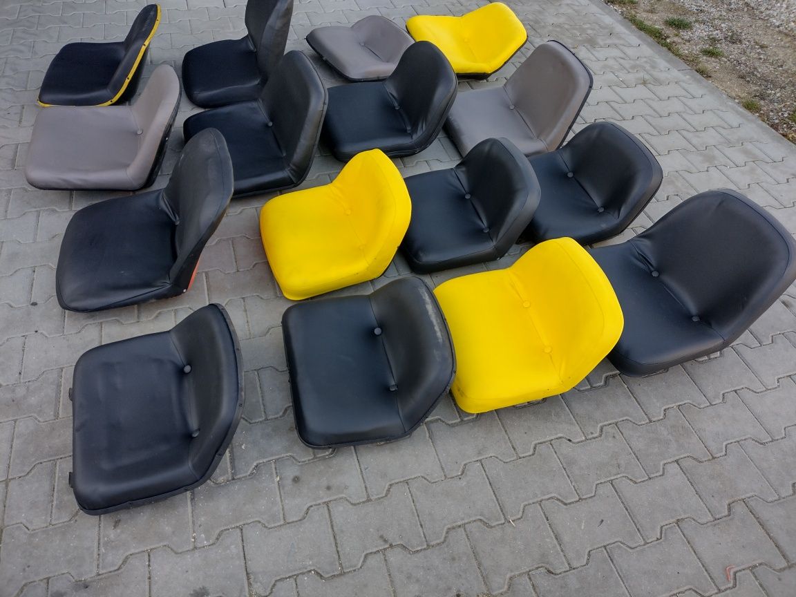 Fotel traktorek ciagniczek kosiarka nowa tapicerka MTD Husqvarna itp