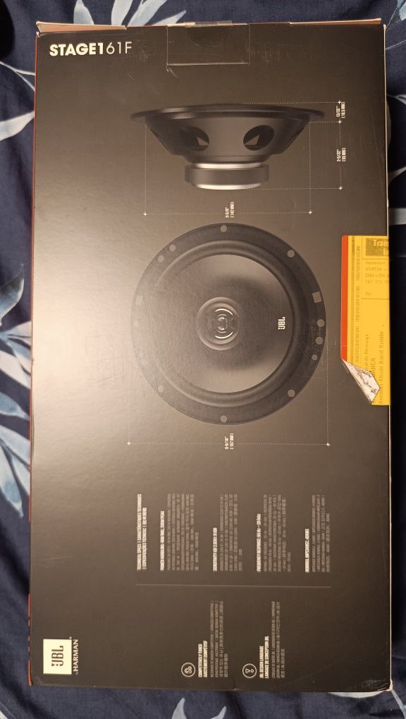 Amplificador Sony e Colunas JBL stage 1
