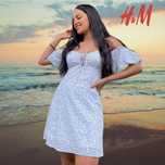 H&M р. S пляття, сукня квітковий принт