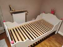 Łóżko BabyBest Princessa dla dziewczynki 180x90