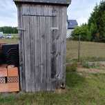 WC budowlane.na dzialke