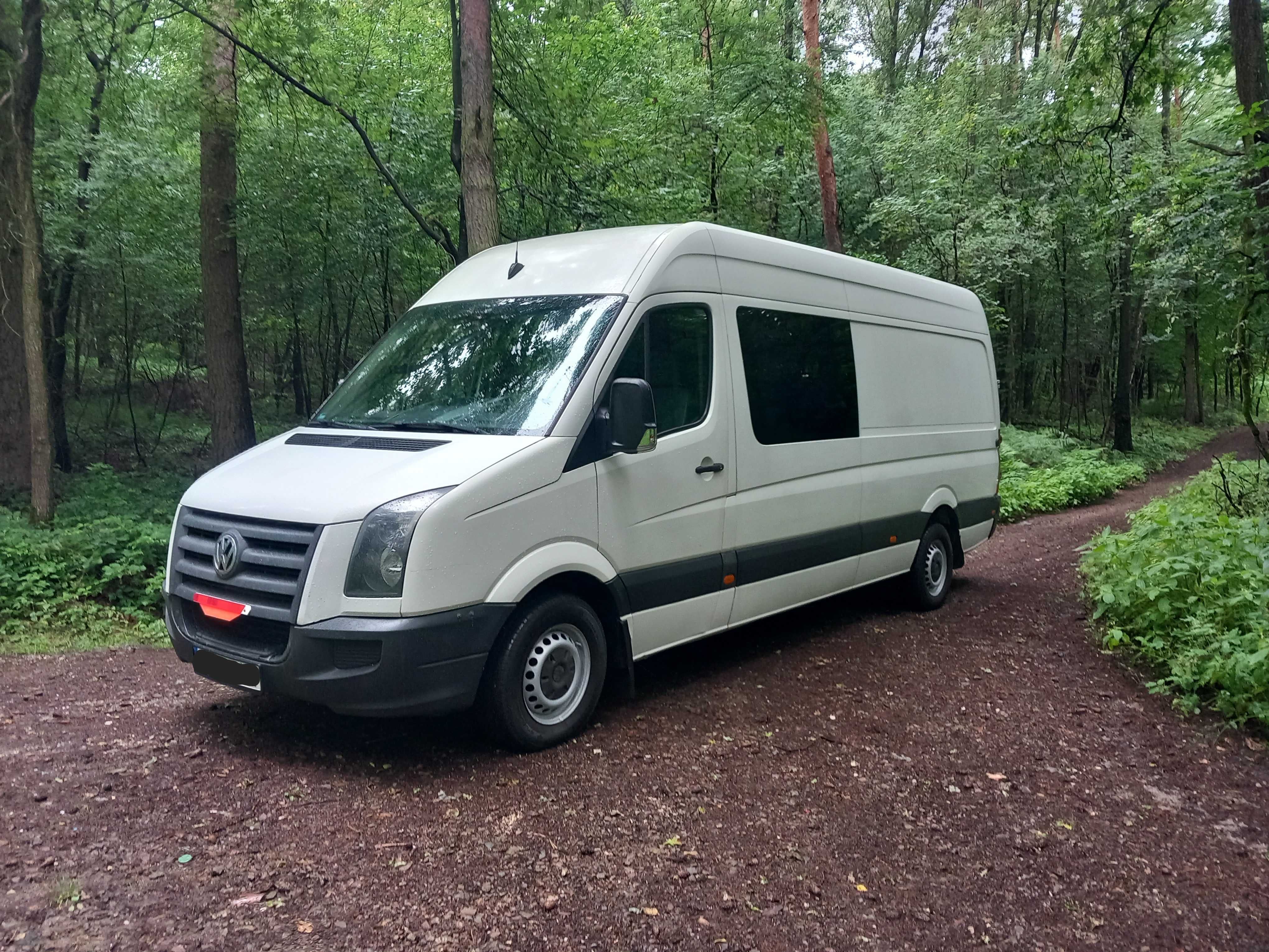 VW/Crafter/MAXI/7 Osób/2.5TDI/Climatronic/Tempomat/Bez Korozji/OKAZJA