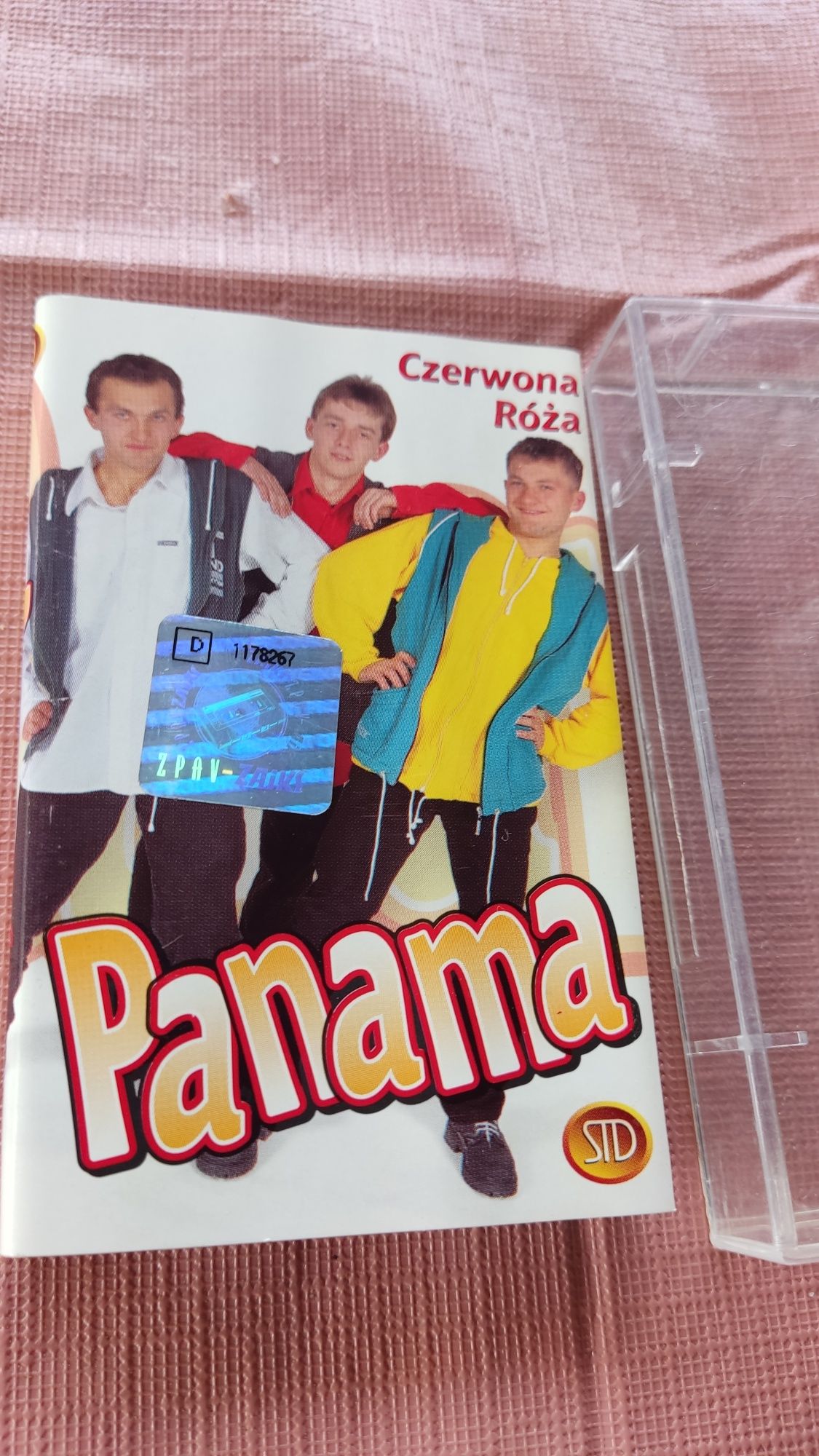 Panama czerwona róża Std kaseta audio disco polo