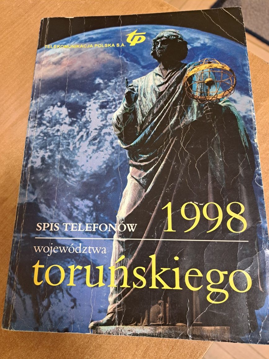 Książka telefoniczna TORUŃ 1998