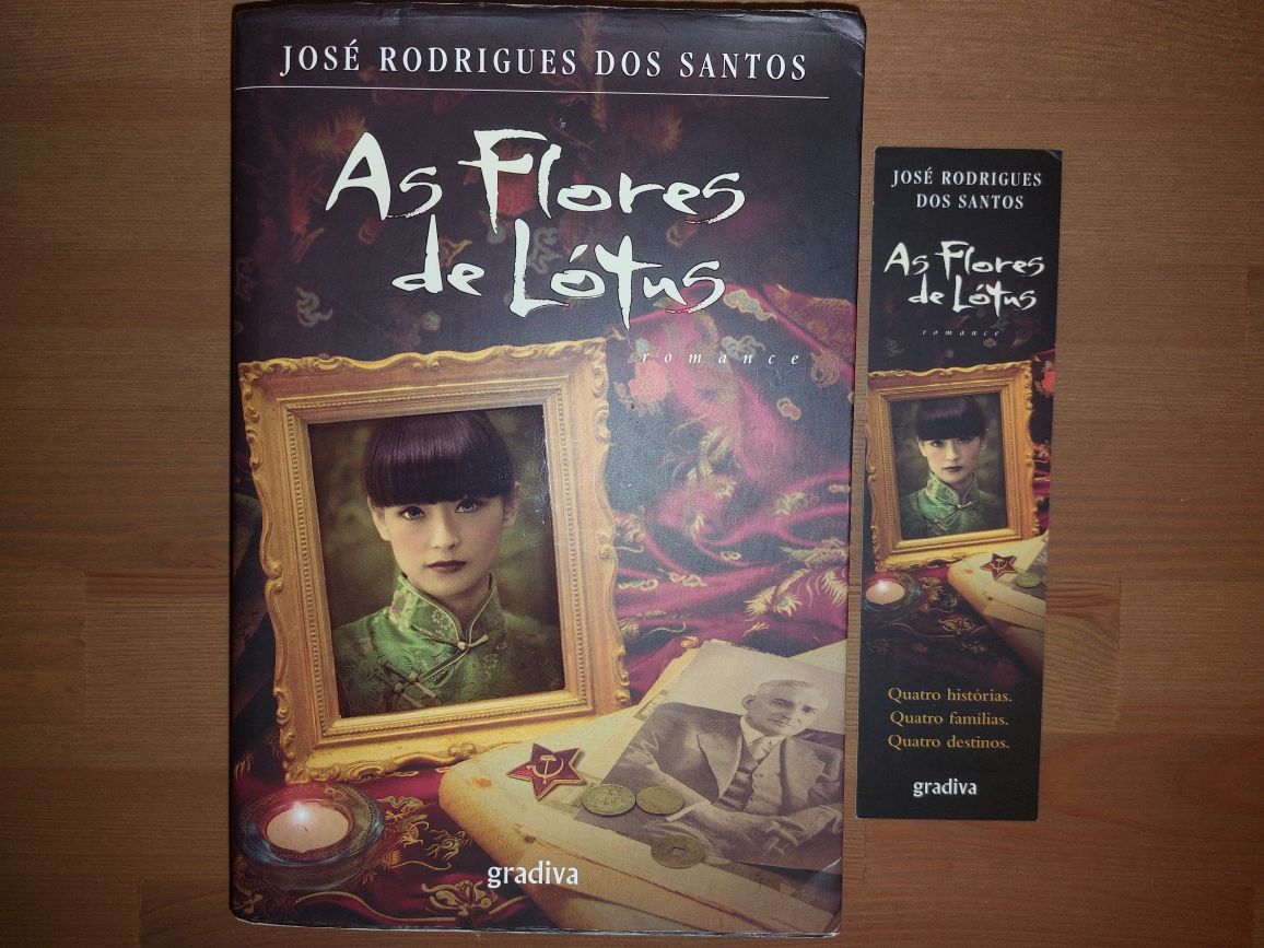 L " As Flores de Lótus " 1ª Ed. José Rodrigues dos Santos