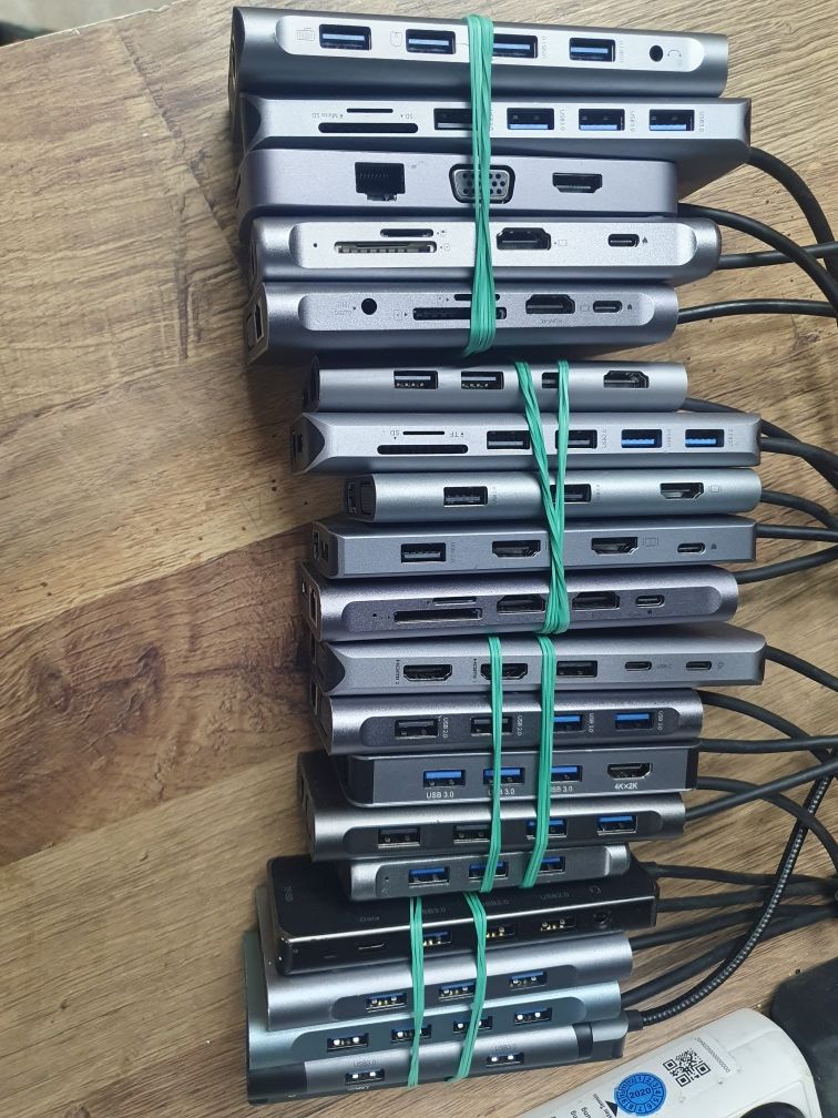 Type-C Hab докстанція переходник USB-C адаптер